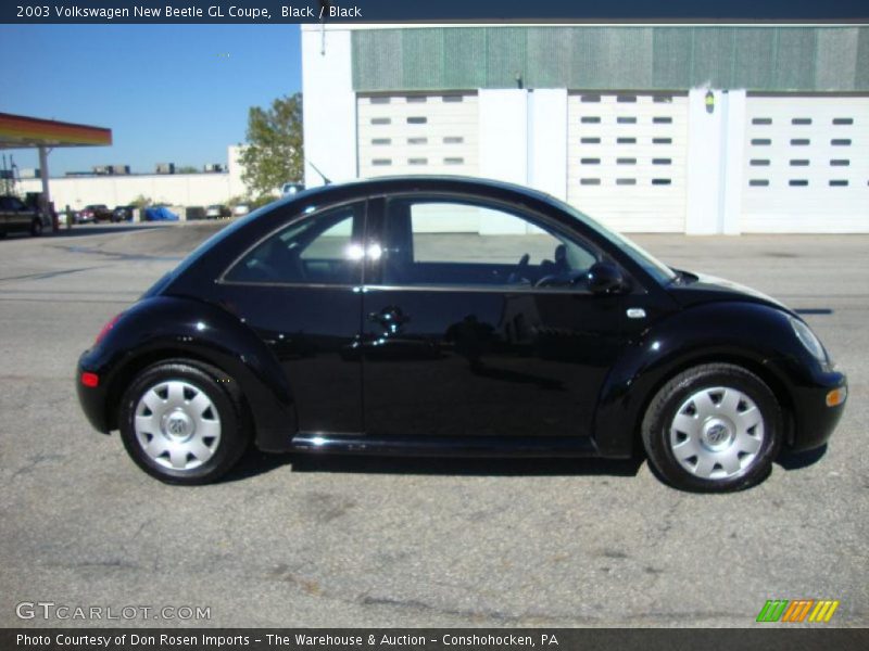 Black / Black 2003 Volkswagen New Beetle GL Coupe