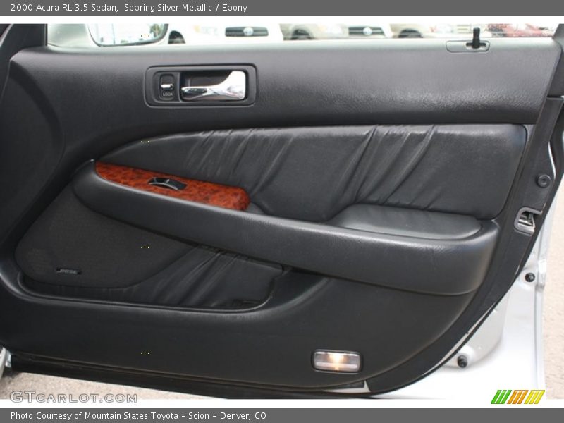 Sebring Silver Metallic / Ebony 2000 Acura RL 3.5 Sedan