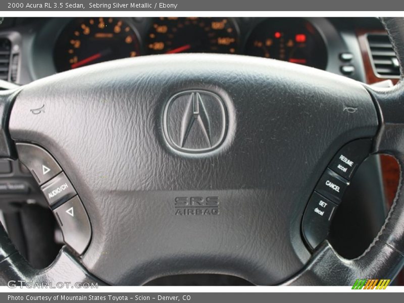 Sebring Silver Metallic / Ebony 2000 Acura RL 3.5 Sedan