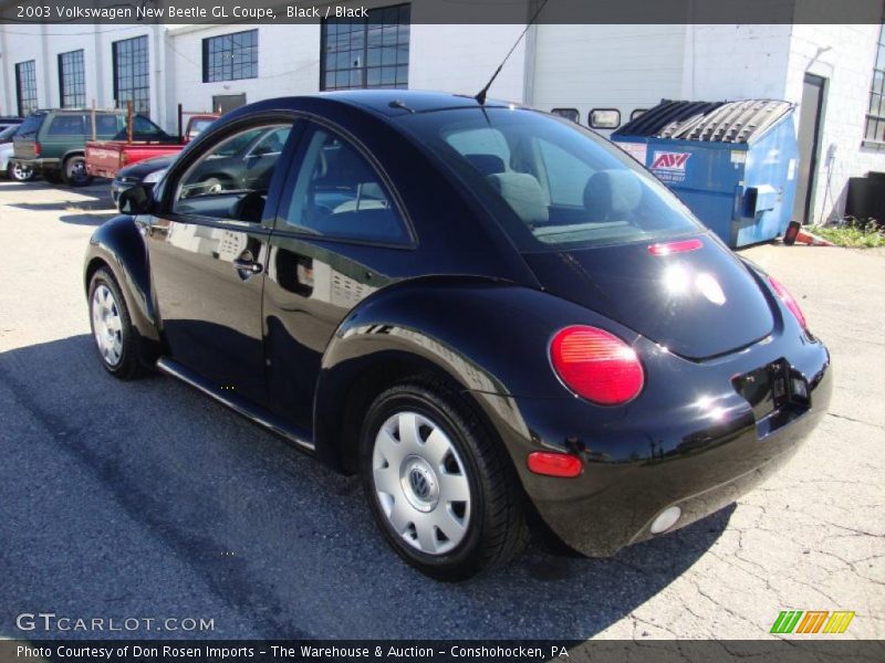 Black / Black 2003 Volkswagen New Beetle GL Coupe