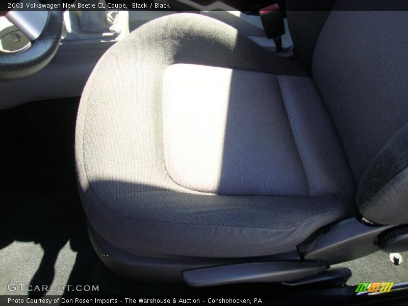 Black / Black 2003 Volkswagen New Beetle GL Coupe