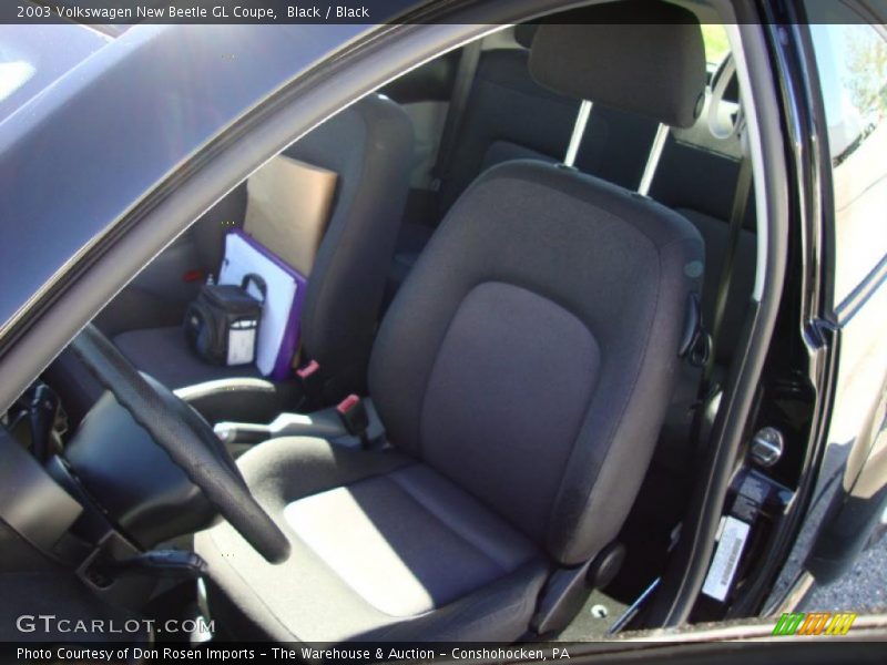 Black / Black 2003 Volkswagen New Beetle GL Coupe