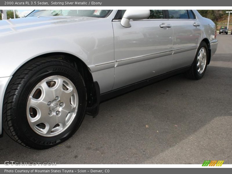 Sebring Silver Metallic / Ebony 2000 Acura RL 3.5 Sedan