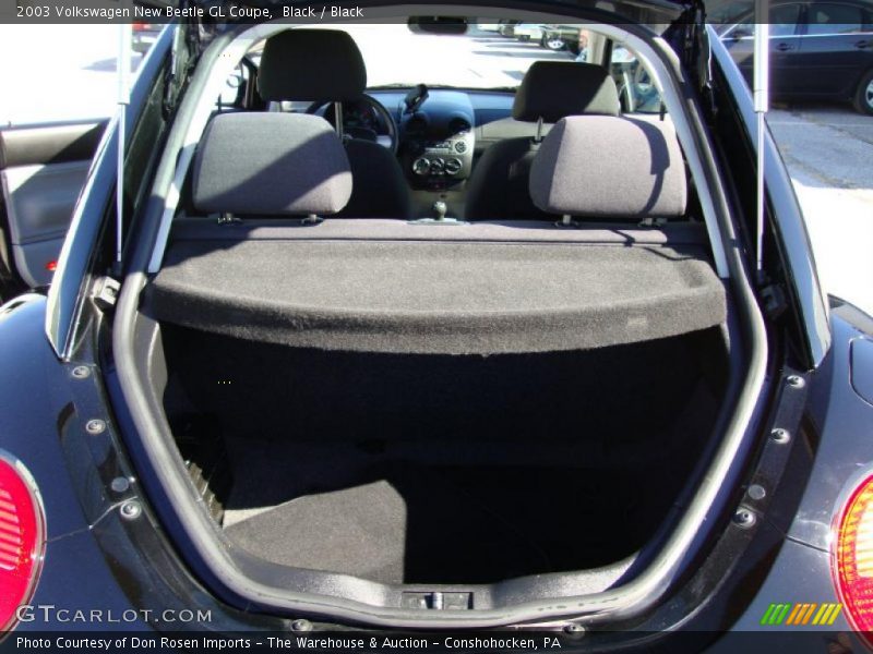 Black / Black 2003 Volkswagen New Beetle GL Coupe