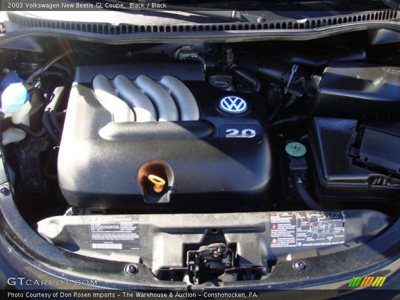 Black / Black 2003 Volkswagen New Beetle GL Coupe