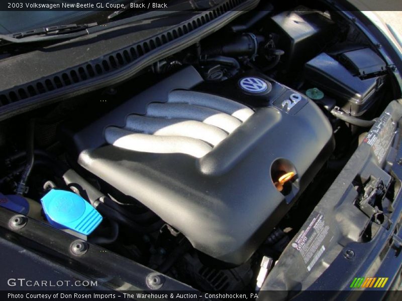 Black / Black 2003 Volkswagen New Beetle GL Coupe