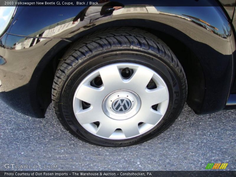 Black / Black 2003 Volkswagen New Beetle GL Coupe