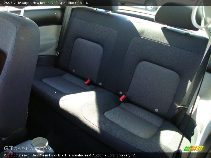Black / Black 2003 Volkswagen New Beetle GL Coupe