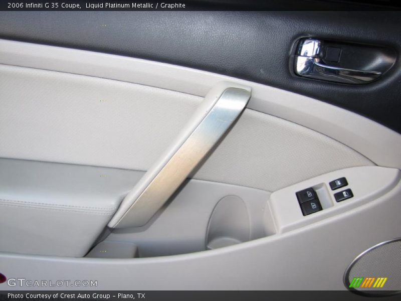 Liquid Platinum Metallic / Graphite 2006 Infiniti G 35 Coupe