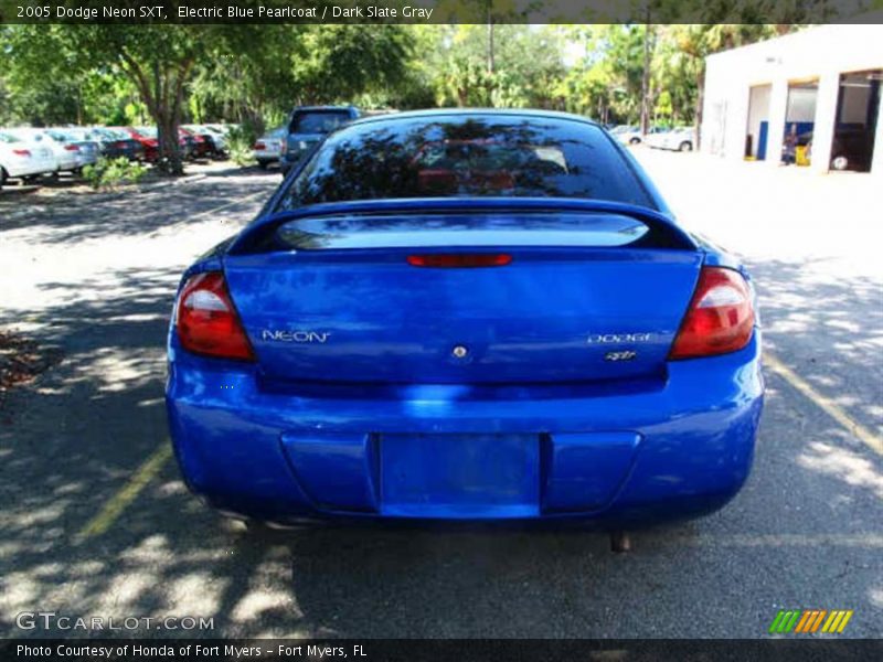 Electric Blue Pearlcoat / Dark Slate Gray 2005 Dodge Neon SXT