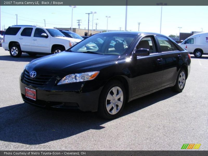 Black / Bisque 2007 Toyota Camry LE