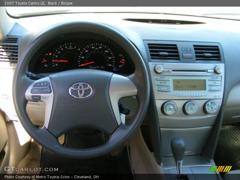 Black / Bisque 2007 Toyota Camry LE