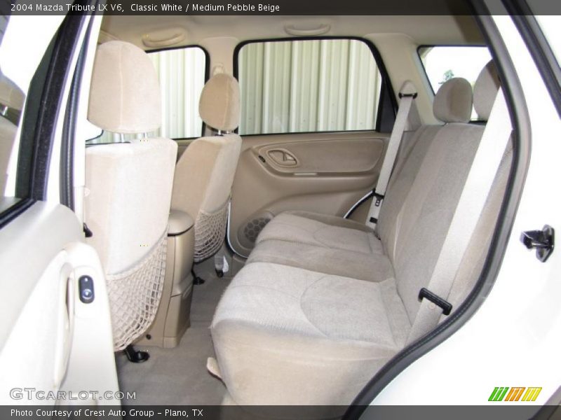 Classic White / Medium Pebble Beige 2004 Mazda Tribute LX V6