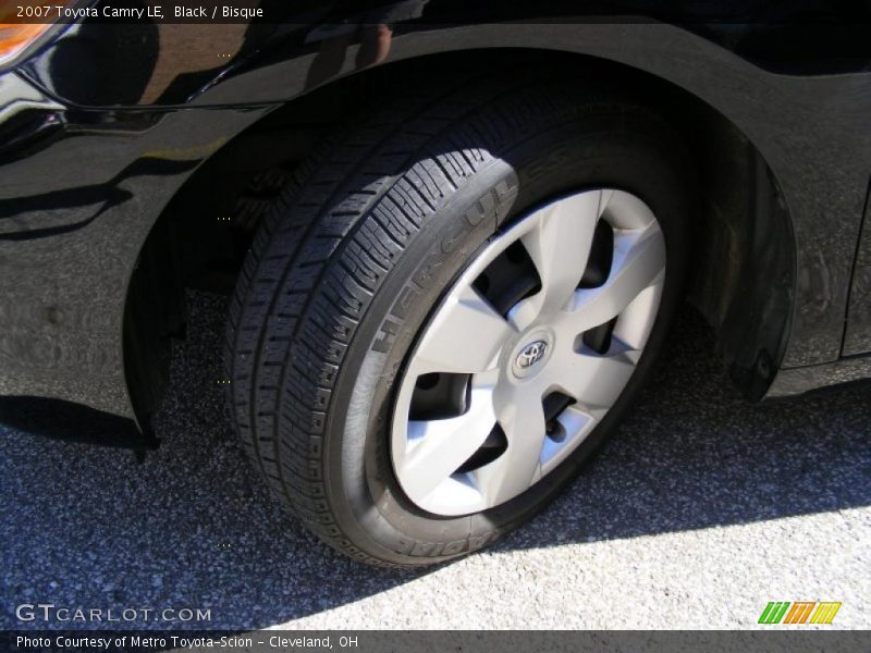 Black / Bisque 2007 Toyota Camry LE