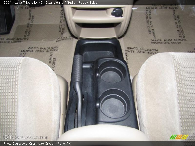 Classic White / Medium Pebble Beige 2004 Mazda Tribute LX V6