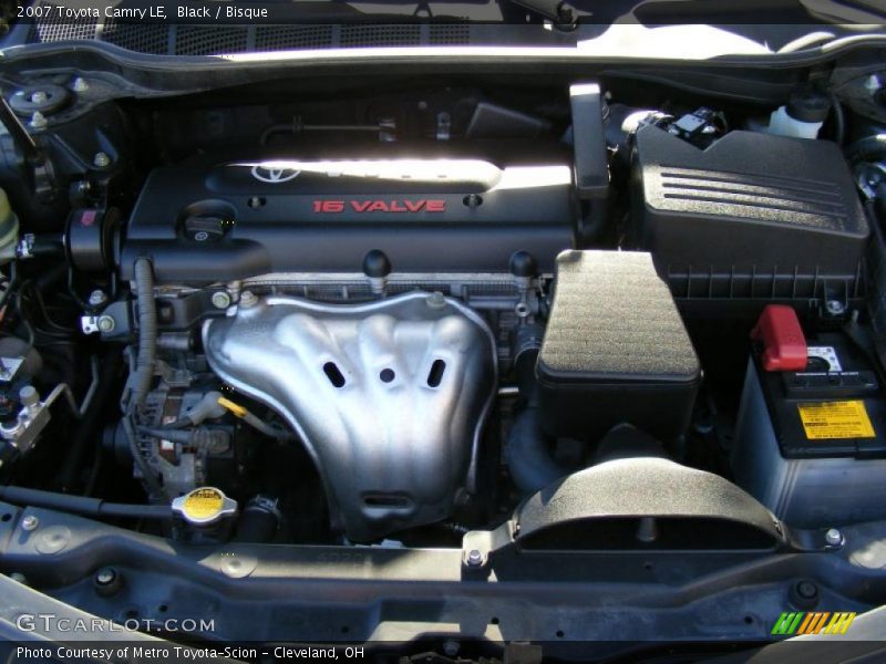 Black / Bisque 2007 Toyota Camry LE