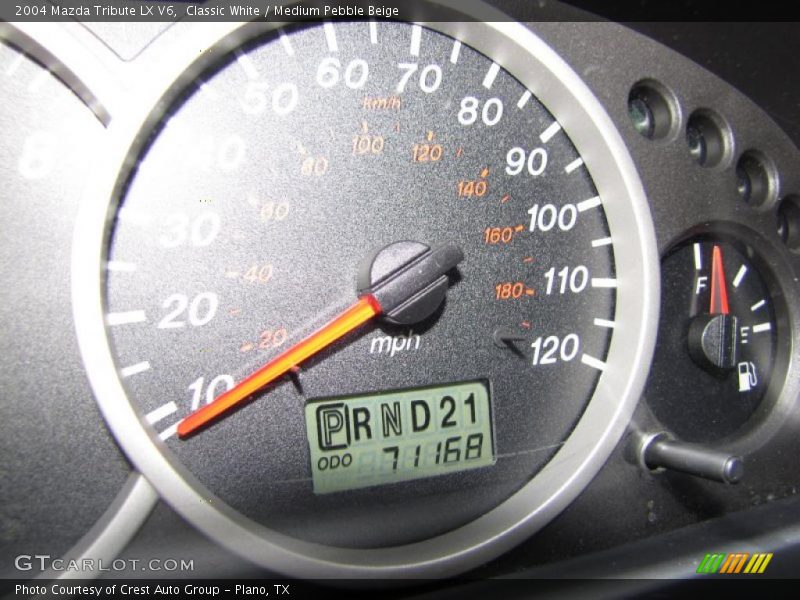 Classic White / Medium Pebble Beige 2004 Mazda Tribute LX V6