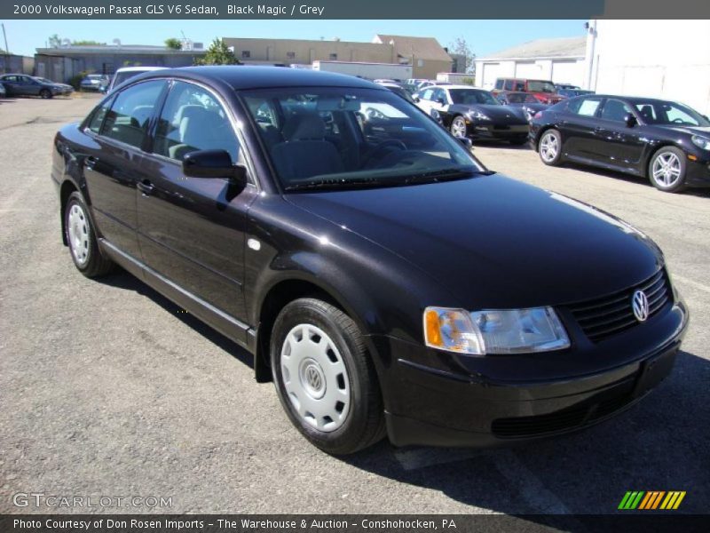 Black Magic / Grey 2000 Volkswagen Passat GLS V6 Sedan