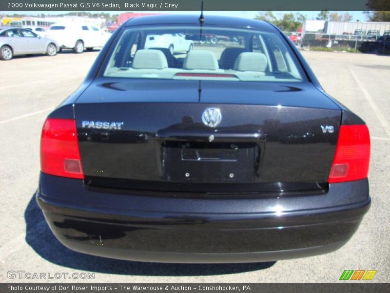 Black Magic / Grey 2000 Volkswagen Passat GLS V6 Sedan