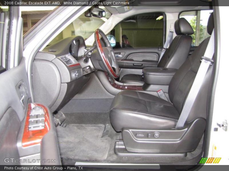  2008 Escalade EXT AWD Cocoa/Light Cashmere Interior