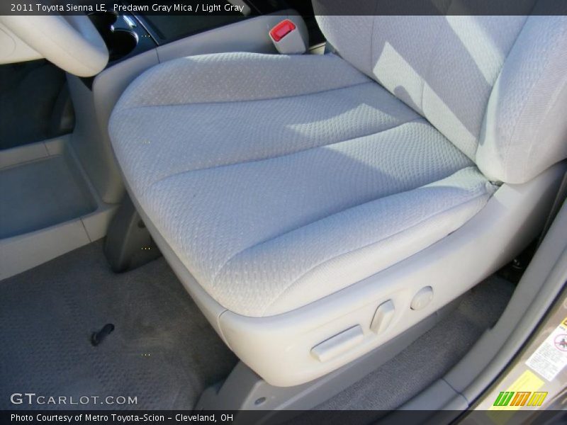 Predawn Gray Mica / Light Gray 2011 Toyota Sienna LE