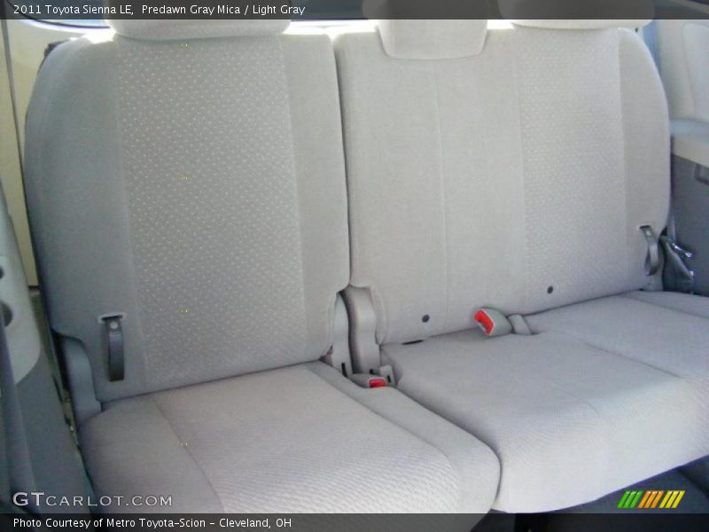 Predawn Gray Mica / Light Gray 2011 Toyota Sienna LE