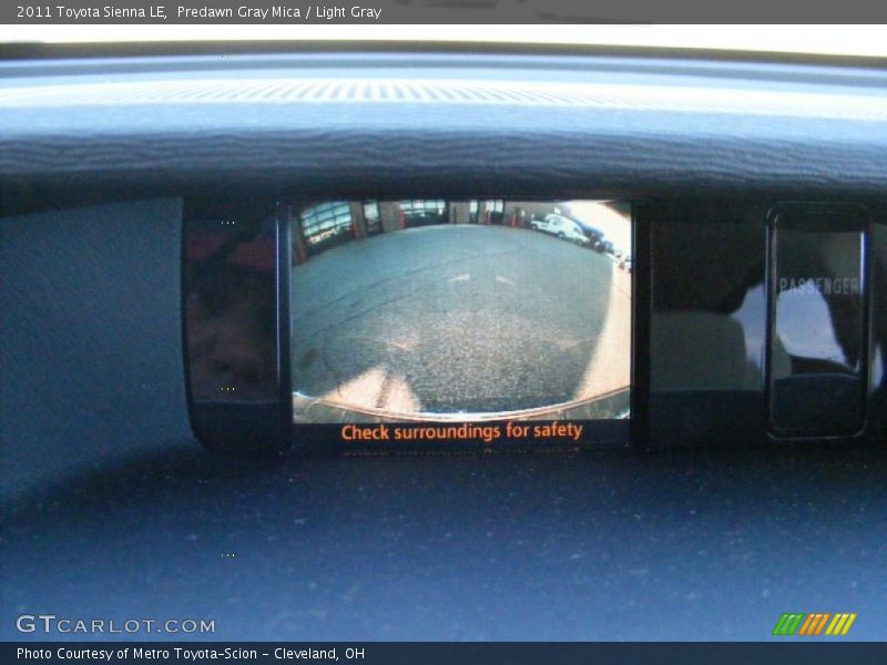 Predawn Gray Mica / Light Gray 2011 Toyota Sienna LE