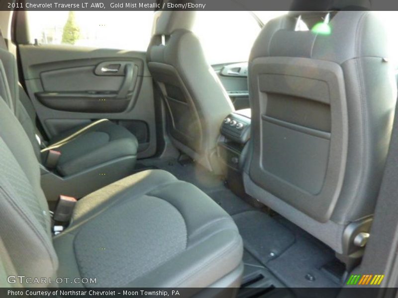 Gold Mist Metallic / Ebony/Ebony 2011 Chevrolet Traverse LT AWD