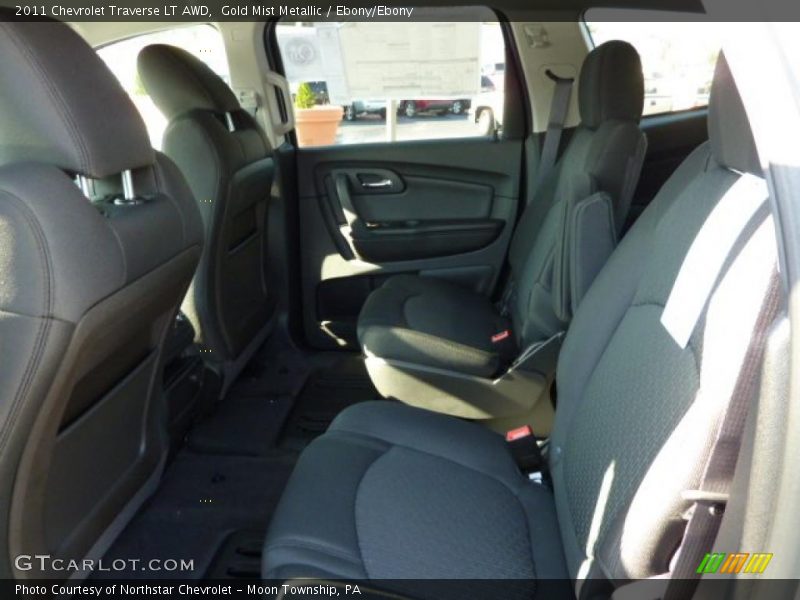 Gold Mist Metallic / Ebony/Ebony 2011 Chevrolet Traverse LT AWD
