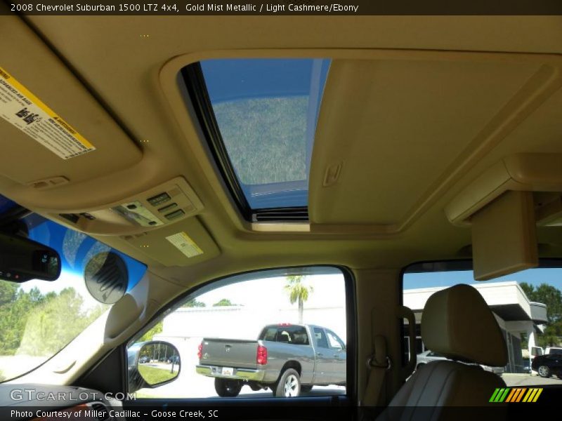 Gold Mist Metallic / Light Cashmere/Ebony 2008 Chevrolet Suburban 1500 LTZ 4x4