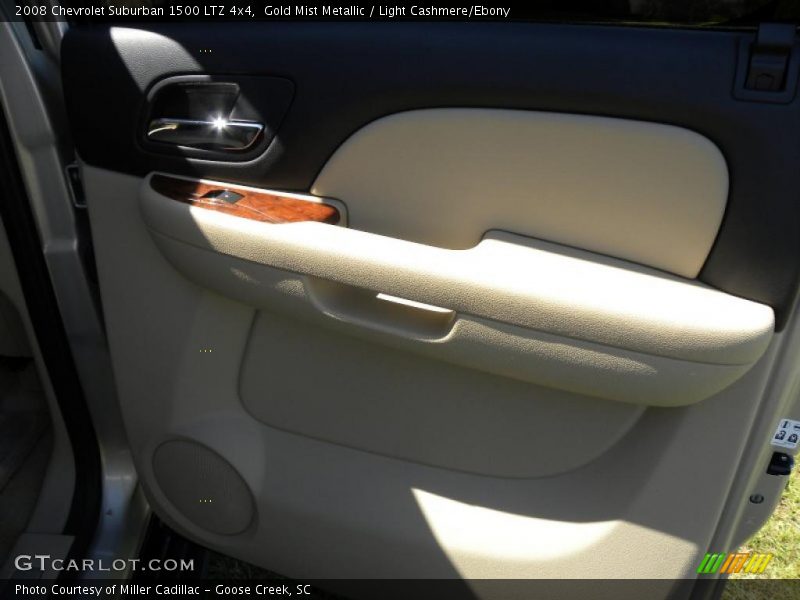 Gold Mist Metallic / Light Cashmere/Ebony 2008 Chevrolet Suburban 1500 LTZ 4x4