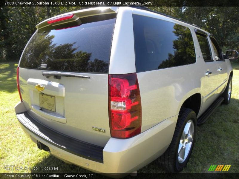 Gold Mist Metallic / Light Cashmere/Ebony 2008 Chevrolet Suburban 1500 LTZ 4x4