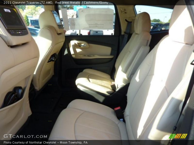 Red Jewel Metallic / Cashmere/Ebony 2011 Chevrolet Traverse LTZ AWD
