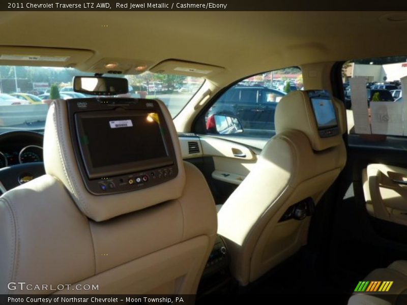 Red Jewel Metallic / Cashmere/Ebony 2011 Chevrolet Traverse LTZ AWD