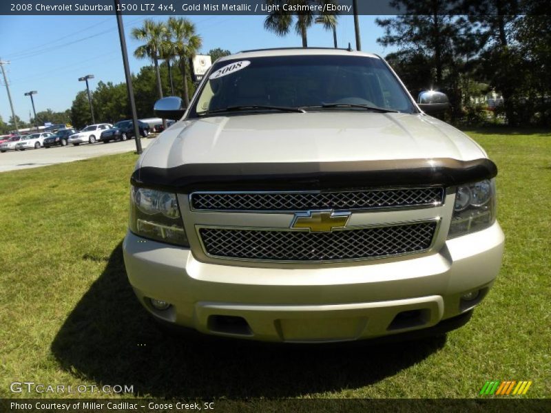 Gold Mist Metallic / Light Cashmere/Ebony 2008 Chevrolet Suburban 1500 LTZ 4x4
