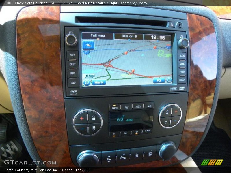 Gold Mist Metallic / Light Cashmere/Ebony 2008 Chevrolet Suburban 1500 LTZ 4x4