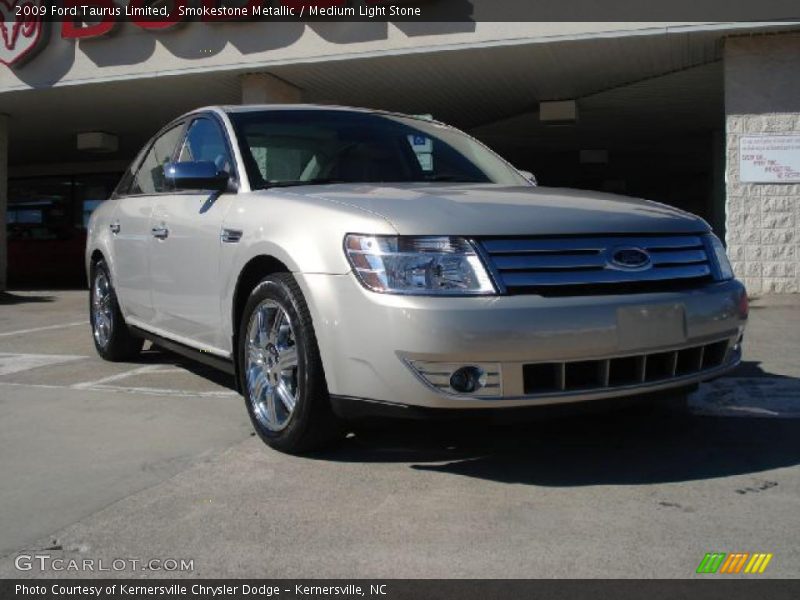 Smokestone Metallic / Medium Light Stone 2009 Ford Taurus Limited