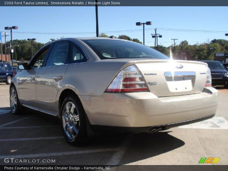 Smokestone Metallic / Medium Light Stone 2009 Ford Taurus Limited