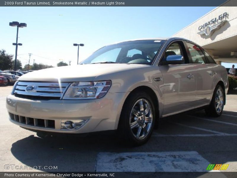 Smokestone Metallic / Medium Light Stone 2009 Ford Taurus Limited