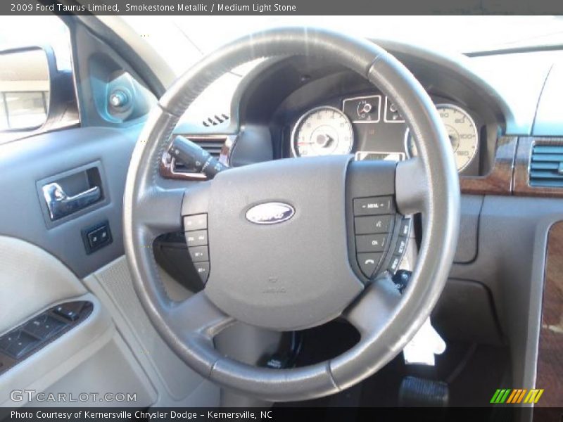 Smokestone Metallic / Medium Light Stone 2009 Ford Taurus Limited