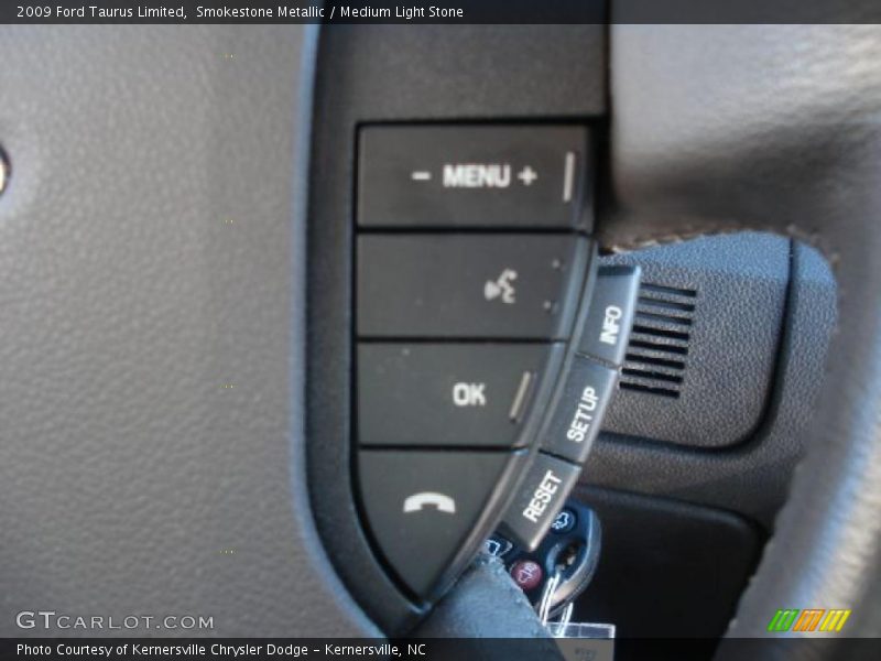 Smokestone Metallic / Medium Light Stone 2009 Ford Taurus Limited