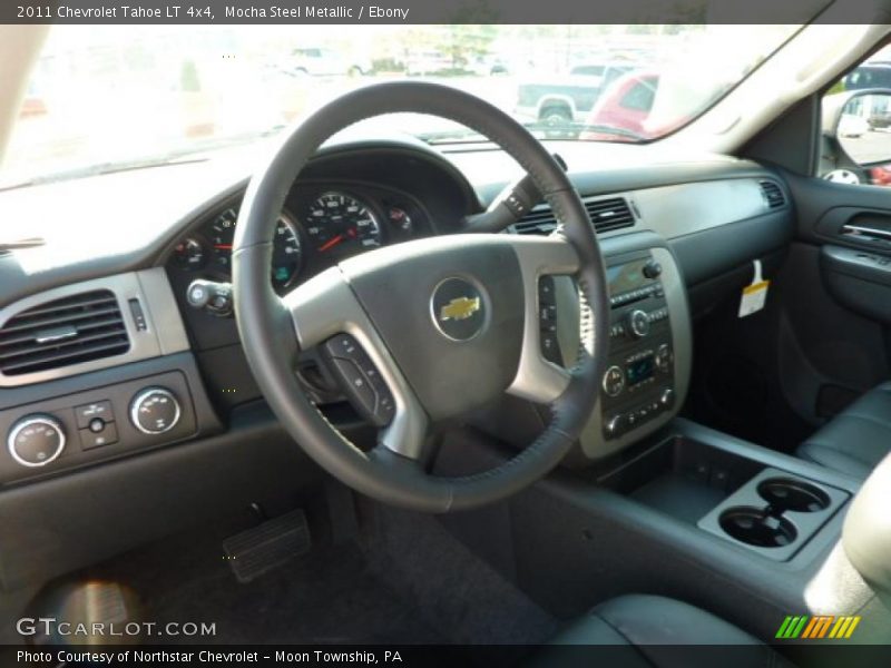 Mocha Steel Metallic / Ebony 2011 Chevrolet Tahoe LT 4x4