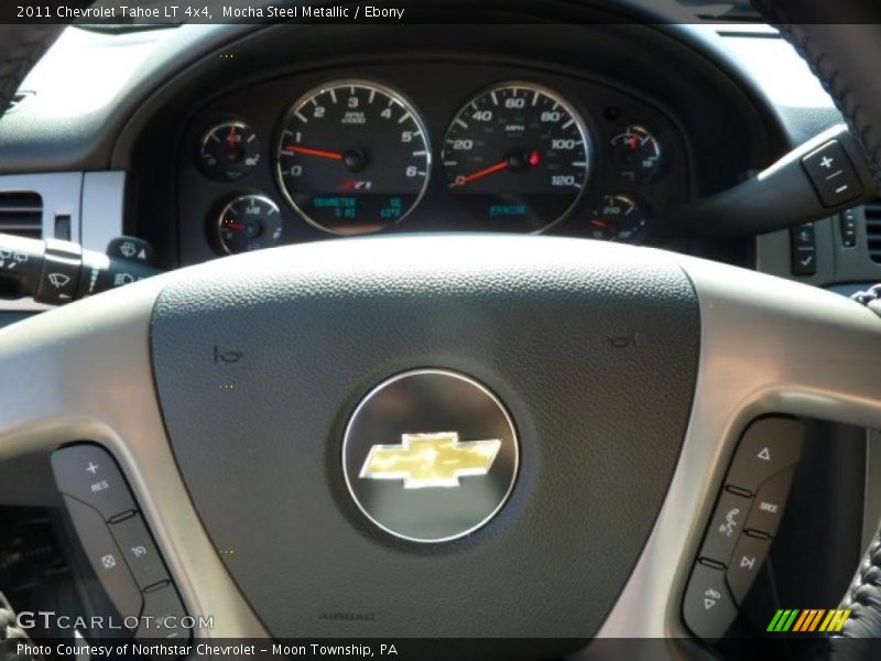 Mocha Steel Metallic / Ebony 2011 Chevrolet Tahoe LT 4x4