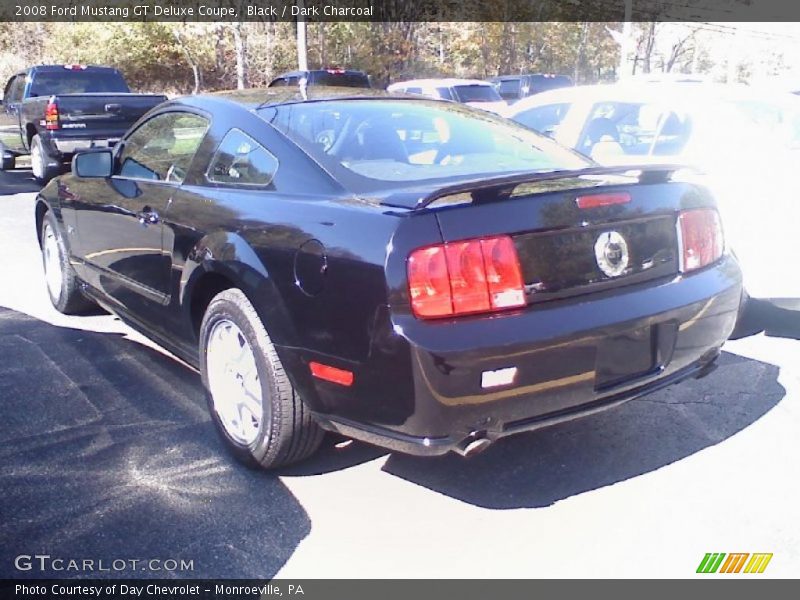 Black / Dark Charcoal 2008 Ford Mustang GT Deluxe Coupe