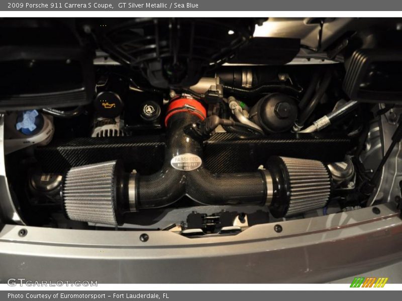 GT Silver Metallic / Sea Blue 2009 Porsche 911 Carrera S Coupe