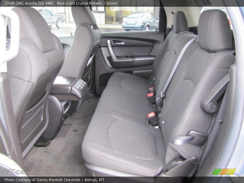 Blue-Gold Crystal Metallic / Ebony 2008 GMC Acadia SLE AWD