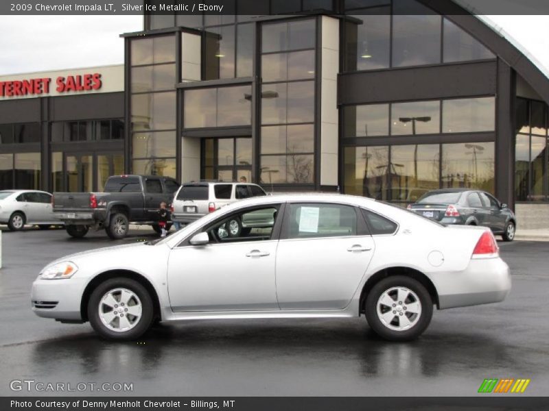 Silver Ice Metallic / Ebony 2009 Chevrolet Impala LT