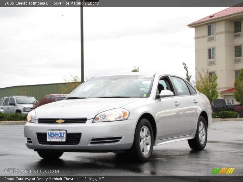 Silver Ice Metallic / Ebony 2009 Chevrolet Impala LT