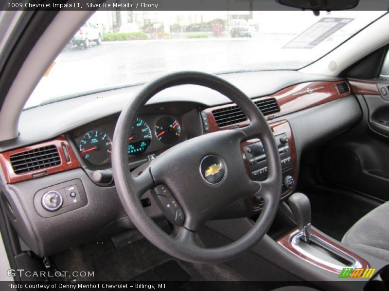 Silver Ice Metallic / Ebony 2009 Chevrolet Impala LT
