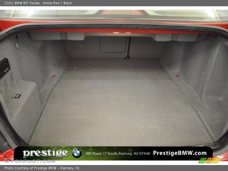  2001 M5 Sedan Trunk